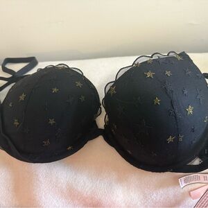 Victoria's Secret Gold and Black Full Coverage Bra
